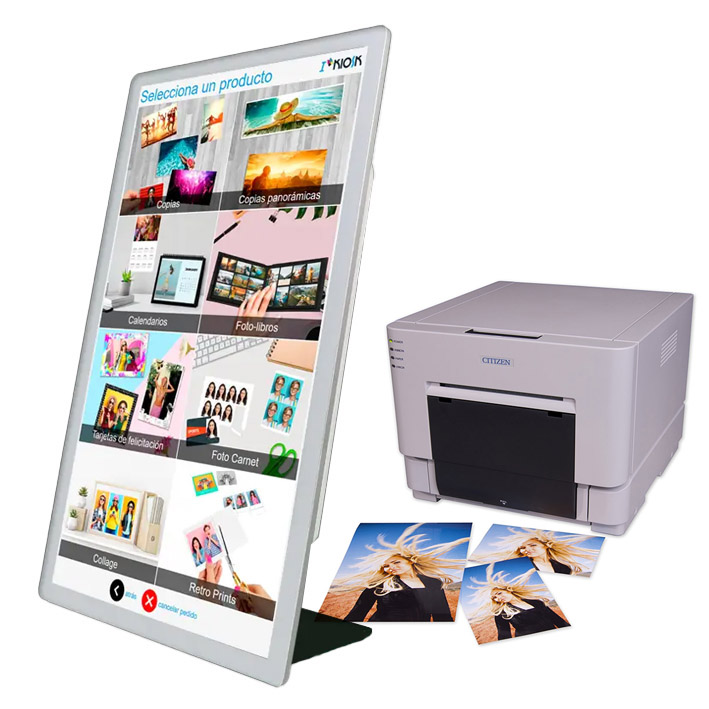 Kiosco SKS224CYC con impresora Citizen CY-02